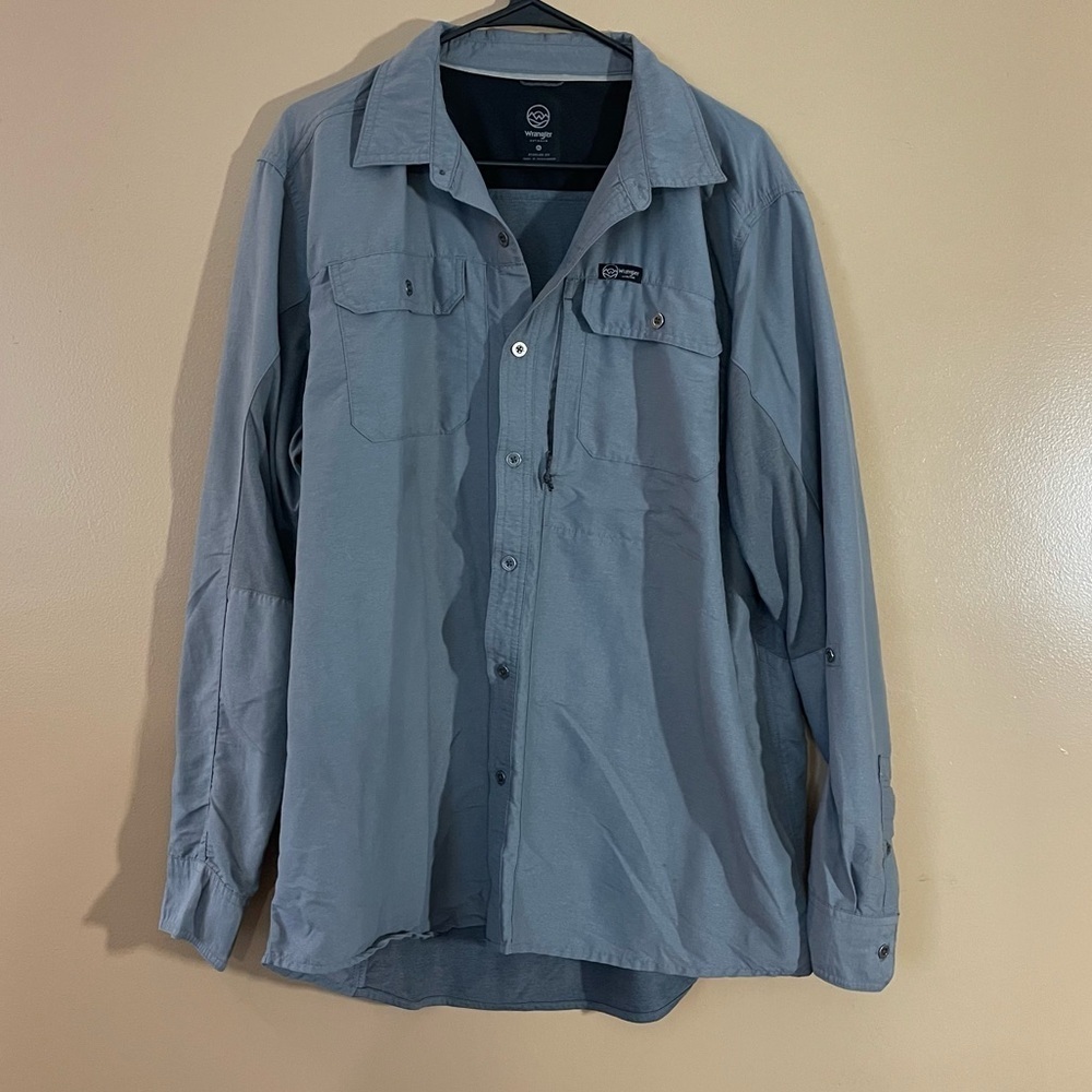 Wrangler Slate Blue/Grey men’s XL Shirt Jacket